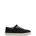 TOMS Heritage Mens Canvas Casual Shoes Sneakers Lace Up Low Cut - Black - US 12