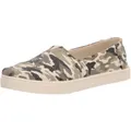 TOMS Womens Casual Canvas Slip On Sneakers Shoes Espadrilles - Army Camo Camouflage - US 7