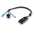 Aten KVM Cable Adapter with RJ45 to VGA PS/2 for KH, KL, KM and KN series KA7120-AX