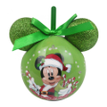 Disney Mickey Mouse Green LED Christmas Bauble