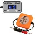 EVC iDrive Throttle Controller + battery monitor light grey for Ford F350 2011-On
