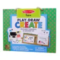 Melissa & Doug Play Draw Create Magenet Kids/Children Creative Activity Kit Farm
