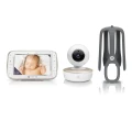 Motorola VM855 CONNECT, 5-inch Portable Wi-Fi Video Audio Baby Monitor with Secure and Private Connection & Additional Flexible Crib Mount