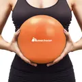 METEOR 20CM Anti-Burst Yoga Ball,Swiss Ball,Pilates Ball for Exercise,Yoga,Pilates,Physio Therapy,Rehab,Office - Orange x1PC