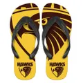 Hawthorn Hawks AFL Thongs Plugger Flip Flops