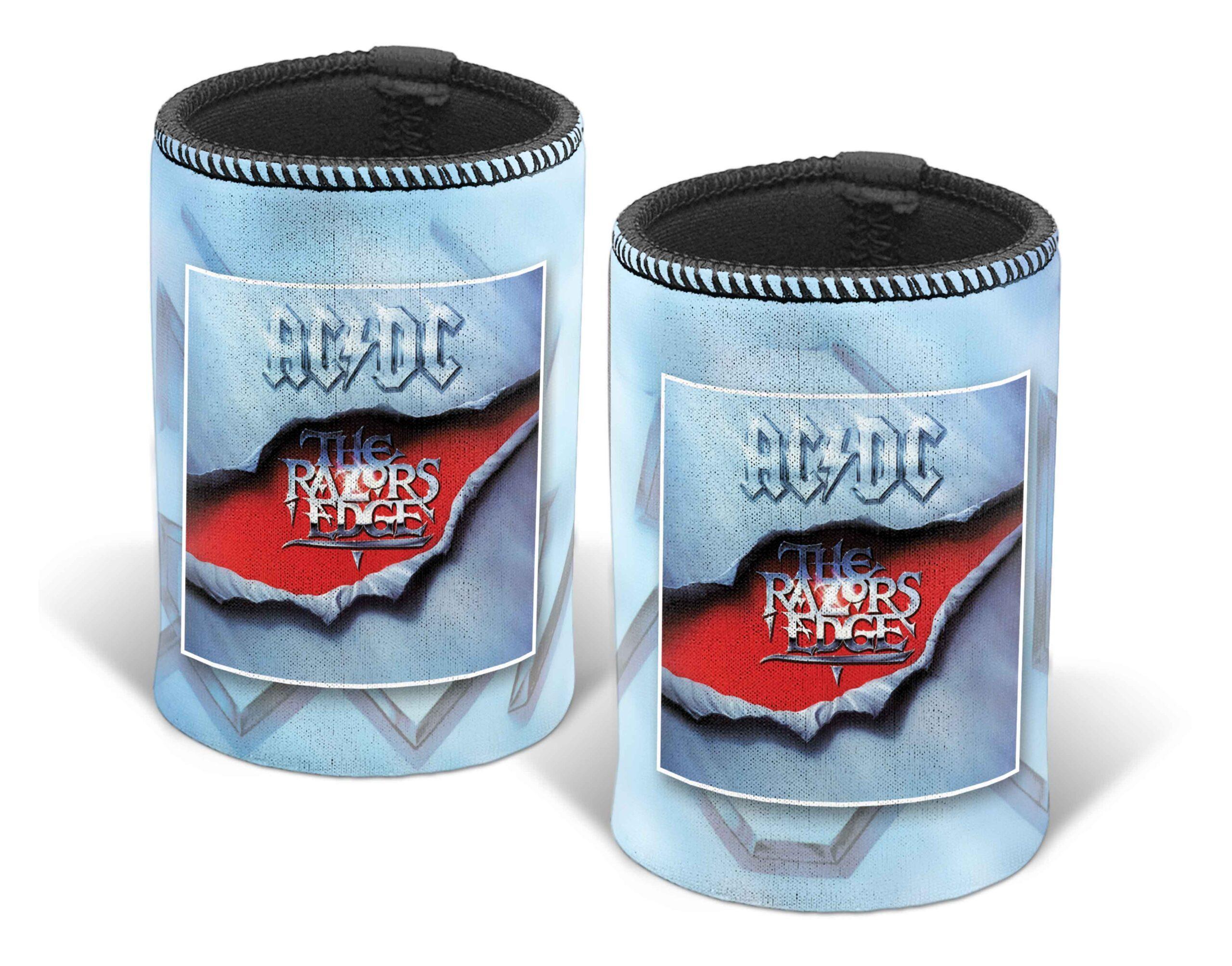 ACDC Razors Edge Album Neoprene Can Bottle Cooler