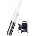 Portable Handheld Car Home Vacuum Cleaner for Dust and Dirt White