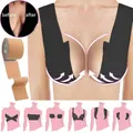 Vicanber Boob Tape Invisible Bra Nipple Cover Adhesive Push Up Breast Lift Tape Strapless (Black S/2.5M)