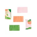 Ambrosia Set of 5 Non-Paper Towels Orange Blossom 25X30cm 100% Cotton