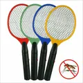 2x BUG ZAPPER RACKET Fly Mosquito Pest Swatter Net Racquet Electric Insect Killer