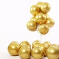 10pcs 40cm Thick Chrome Metallic Balloons Birthday Wedding Party Balloon [Colour: GOLD]
