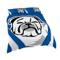 Canterbury Bulldogs NRL DOUBLE Bed Quilt Doona Duvet Cover & Pillow Cases Set NEW