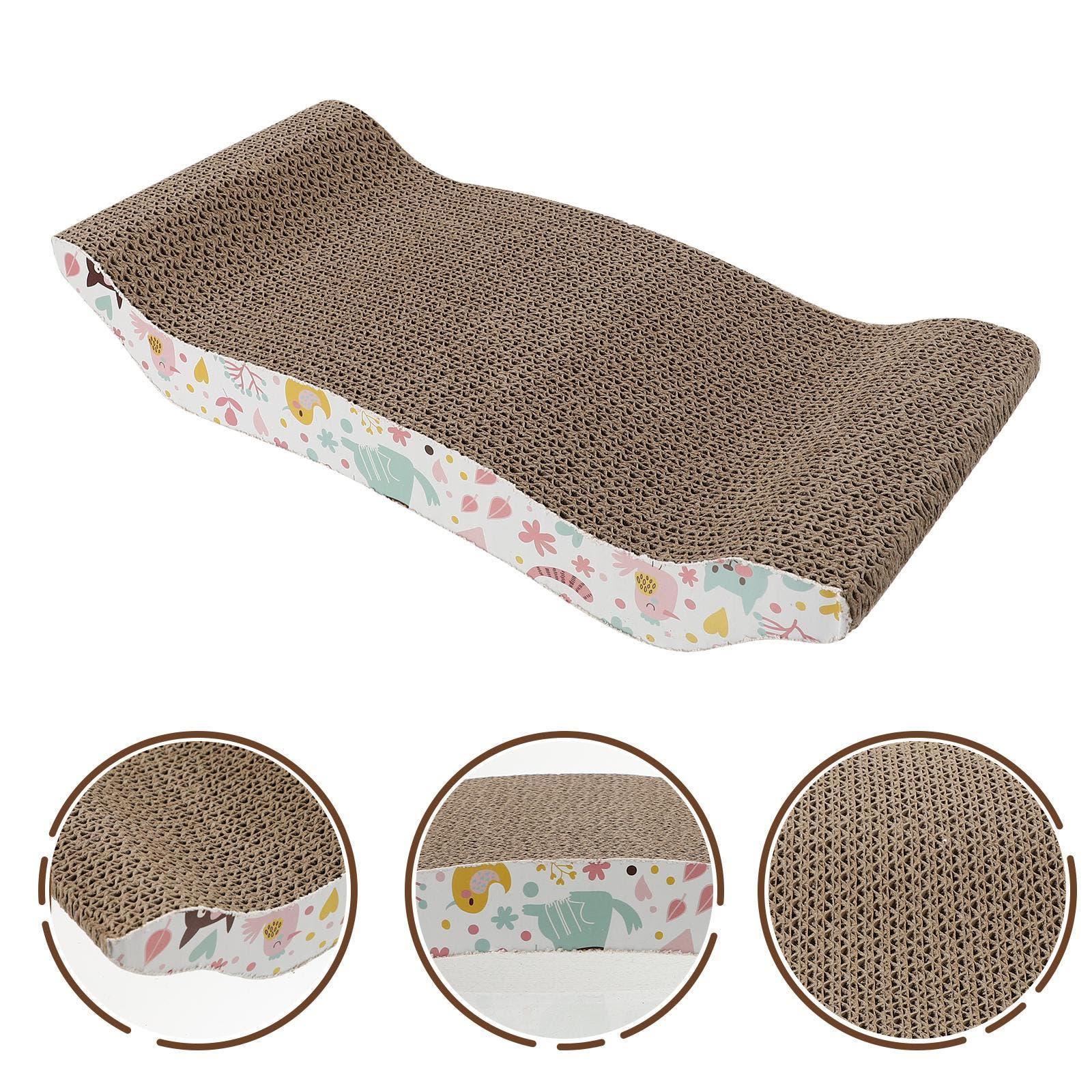 1pc Lovely Wear-resistant Durable Pet Scratcher Cat Scratching Board Pet Grinding Toy