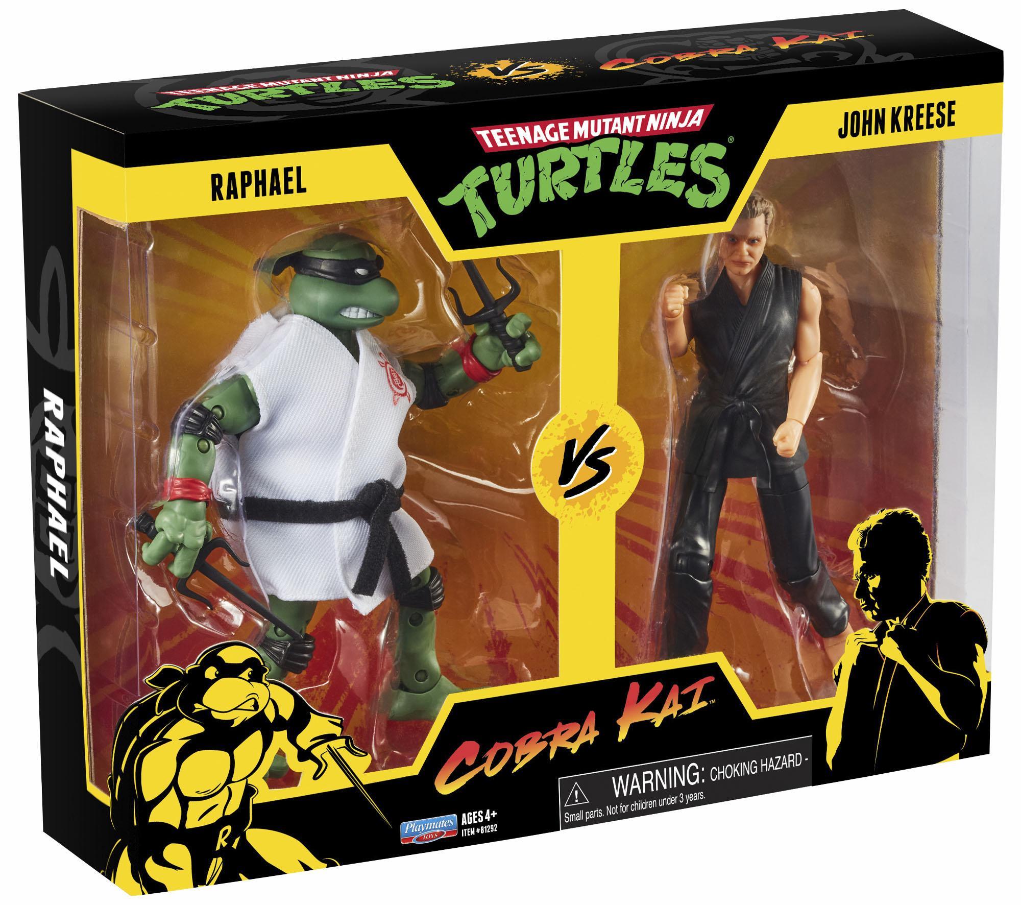 Teenage Mutant Ninja Turtles - Vs Cobra Kai 2pk - Raphael Vs John Kreese