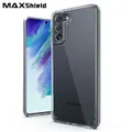 Fr Samsung Galaxy S21 FE Case Hard Clear Slim Cover+Lens Camera Screen Protector-For Galaxy S21 FE-Case Only