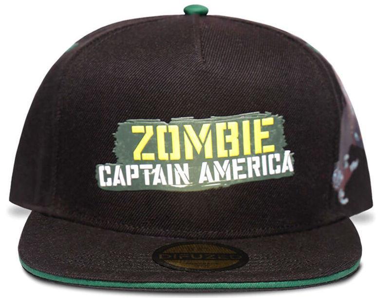Marvel: What If...? - Zombie Captain America Snapback Cap
