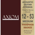 Axiom Phosphor Bronze Acoustic Guitar Strings Medium 12-53