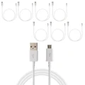 7Pc 1M Usb Charging Cable Micro Usb Connector For Samsung Htc Sony Windows 7X