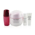 SHISEIDO - White Lucent Holiday Set: Gel Cream 50ml + Cleansing Foam 5ml + Softener Enriched 7ml + Ultimune Concentrate 10ml