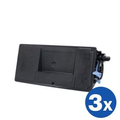 3 x Compatible for TK-3164 TK3164 Black Toner Kit suitable for Kyocera P3045DN