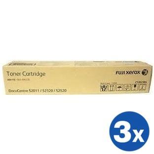 3 x Original Fuji Xerox DocuCentre S2520 Toner Cartridge [CT202384]