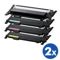 2 sets of 4-Pack Generic Samsung CLP-360, CLP360, CLP-365, CLX-3300, CLX-3305 Cartridge Combo CLT406S [2BK,2C,2M,2Y]