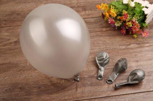100pcs Ultra Thick 2.2g Bulk 25cm/10" Helium Latex Balloons Party Wedding Birthday