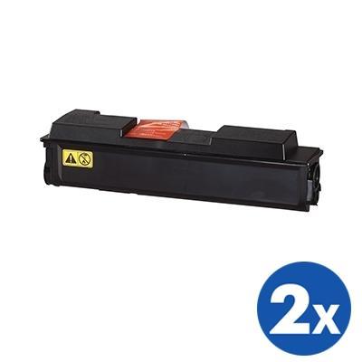 2 x Compatible for TK-440 TK440 Black Toner Cartridge suitable for Kyocera FS-6950DN