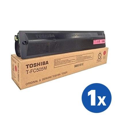 Original Toshiba e-Studio eStudio 2505AC, 3005AC, 3505AC, 4505AC, 5005AC Magenta Toner Cartridge TFC505M
