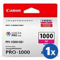 Original Canon PFI-1000M PFI1000M Magenta Ink Cartridge
