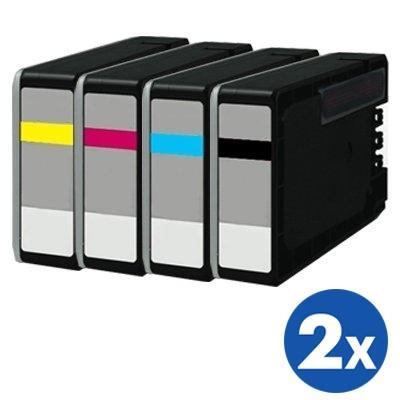 8 Pack Canon PGI-2600XL PGI2600XL Generic High Yield Ink Cartridge [2BK,2C,2M,2Y]