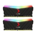 PNY XLR8 16GB 2x8GB UDIMM 4200Mhz RGB CL18 1.35V Black Heat Spreader Gaming Desktop PC Memory