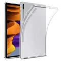 Samsung Galaxy Tab S8 (11") Premium Thin Transparent Clear TPU Gel Case by MEZON (SM-X700, X706) – Anti Scratch, Shock Absorption