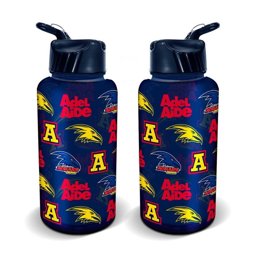 Adelaide Crows AFL Team Large Flip Drink Water Bottle