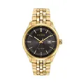 Citizen Eco Drive Black and Gold Men's Watch BM7252-51 Stainless Steel 4974374260031 Yellow Gold