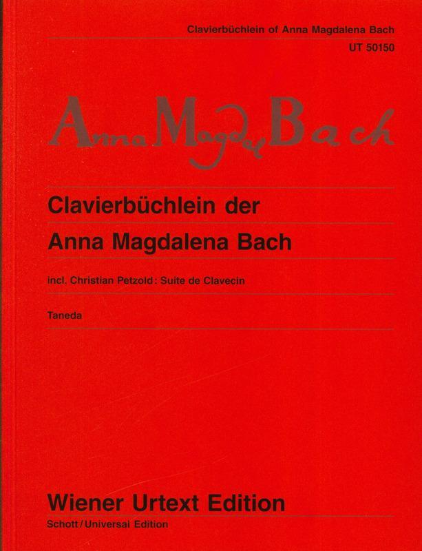 Clavierbechlein of Anna Magdalena Bach