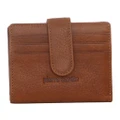 Pierre Cardin Mens Leather Bi-Fold Wallet Credit Card Holder - Tan
