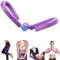 Thigh Master Toning Arm Leg Exerciser,Muscle Fitness Equipment,Bodybuilding Expander for Home Gym Yoga Sport Slimming Training-purple