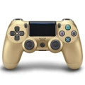 Double-Shock 4 Wireless buetooth Controller for PlayStation 4 - Gold