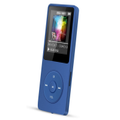 Compact LCD MP4 Music Player with FM Radio Support TF Card Card Blue