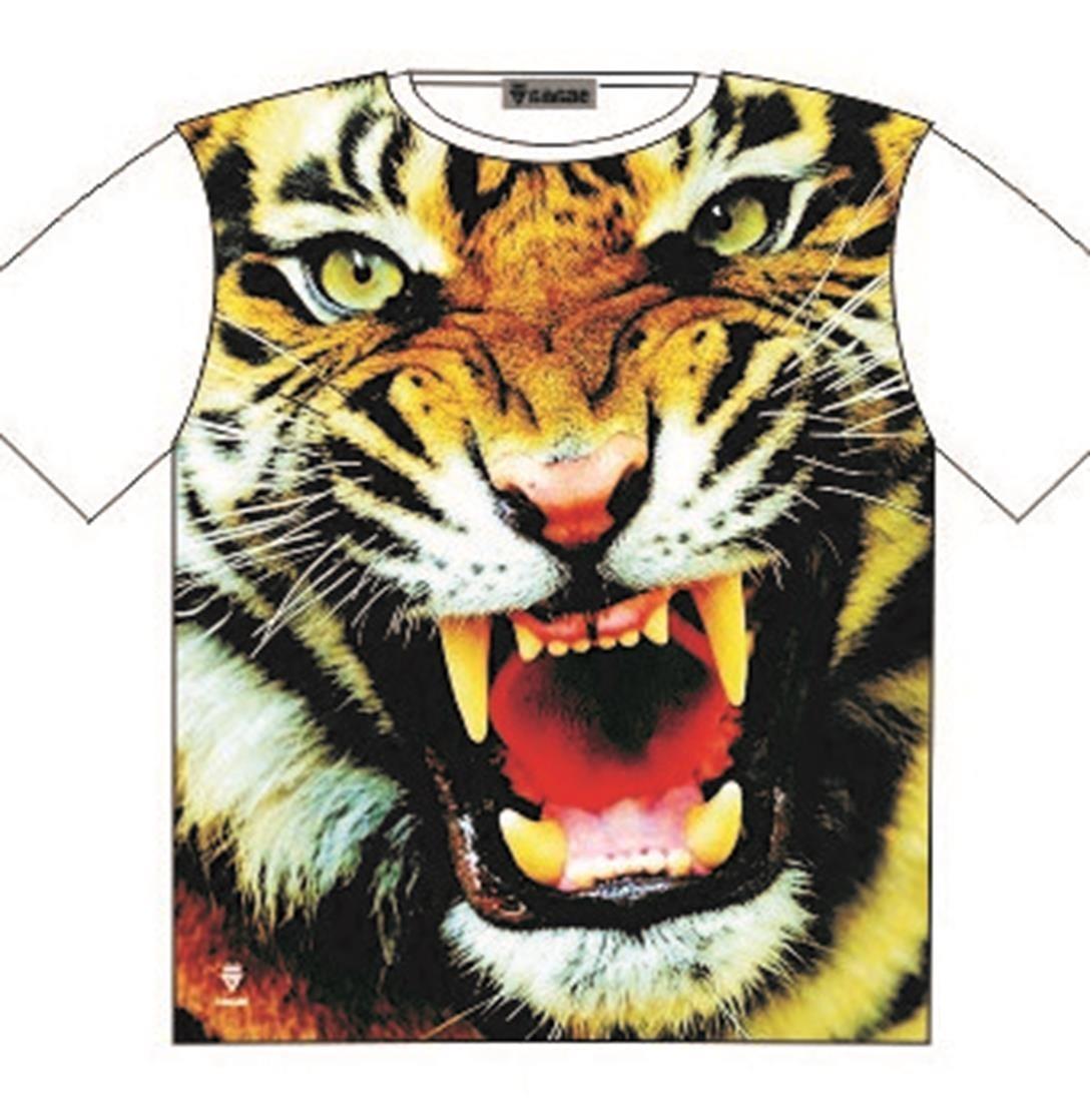 T-Shirt Sumatran Tiger Street Fashion Mens Ladies AU STOCK [Size: XL - 44in/112cm Chest]