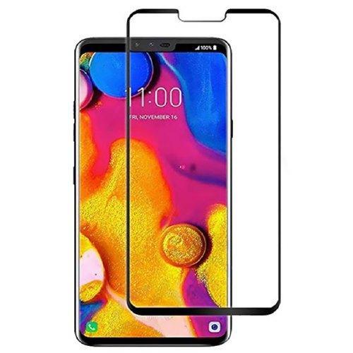 2.5D Full Coverage Screen Protector for LG V40 ThinQ- Black 1Pc
