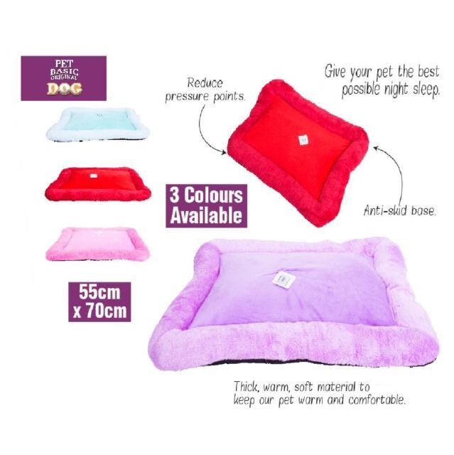 Pet/Cat/Dog/Puppy Mattress Bed Comfort Cushion Soft Mat Warm Deluxe Anti Slip