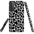 For Samsung Galaxy S22 Case, Armour Cover, Cow Pattern