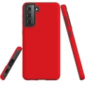 For Samsung Galaxy S22 Case, Armour Cover, Red