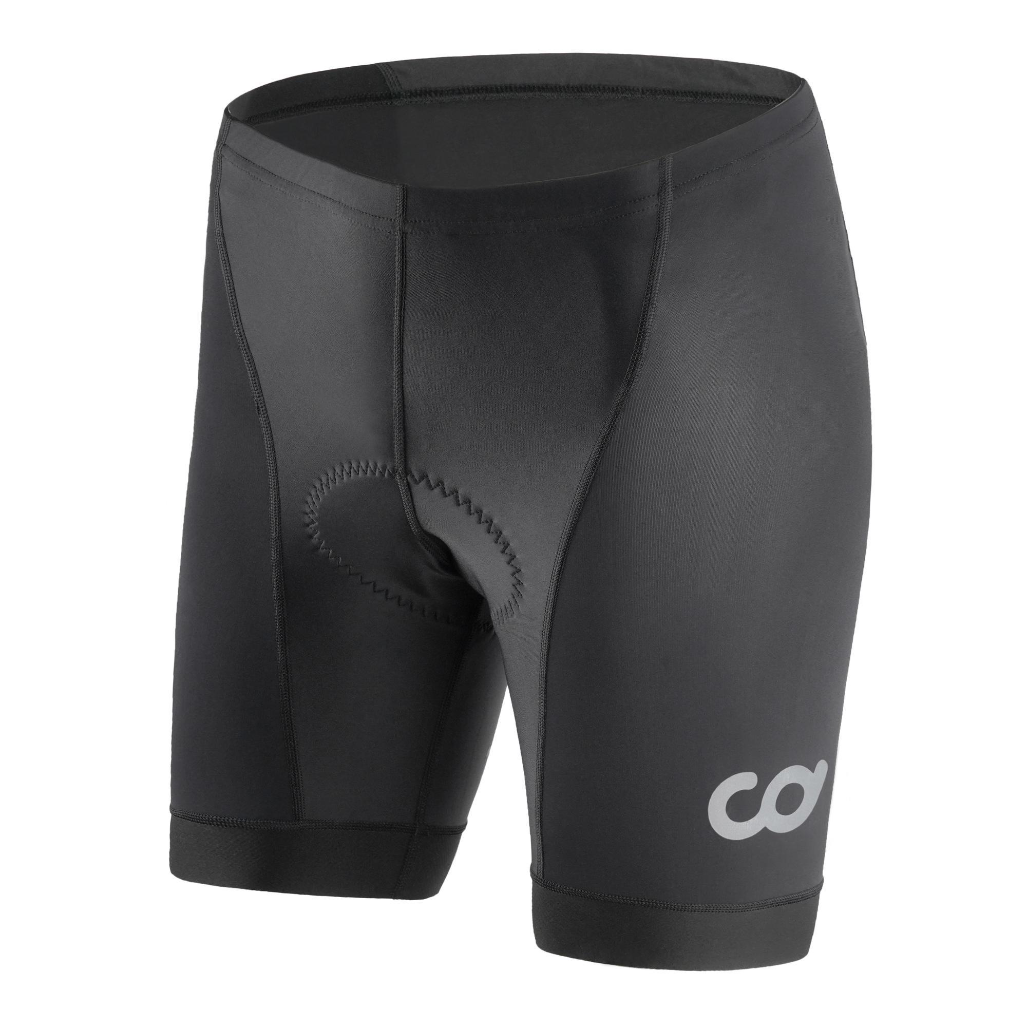 CD Men's Premium Quality Cycling Padded Shorts Pants with 3D Padding - High Waist Anti-slip Road MTB Bicycle Biking Riding Tights Underwear - Size M