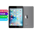 Apple iPad Mini 4 Wifi (16GB, Space Grey, Global Ver) - Excellent - Refurbished