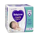 Baby Love Nappies Size 1 Newborn Up To 5kg 48's