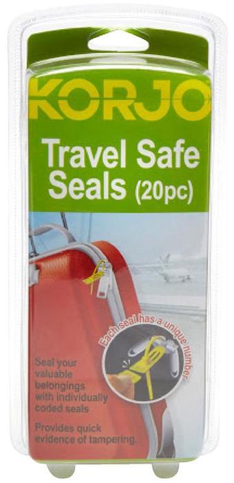 Korjo Travel Safe Seals 20 Per Pack TSS38
