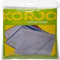 Korjo 2 Piece Set Zippered Plastic Bags ZPB23